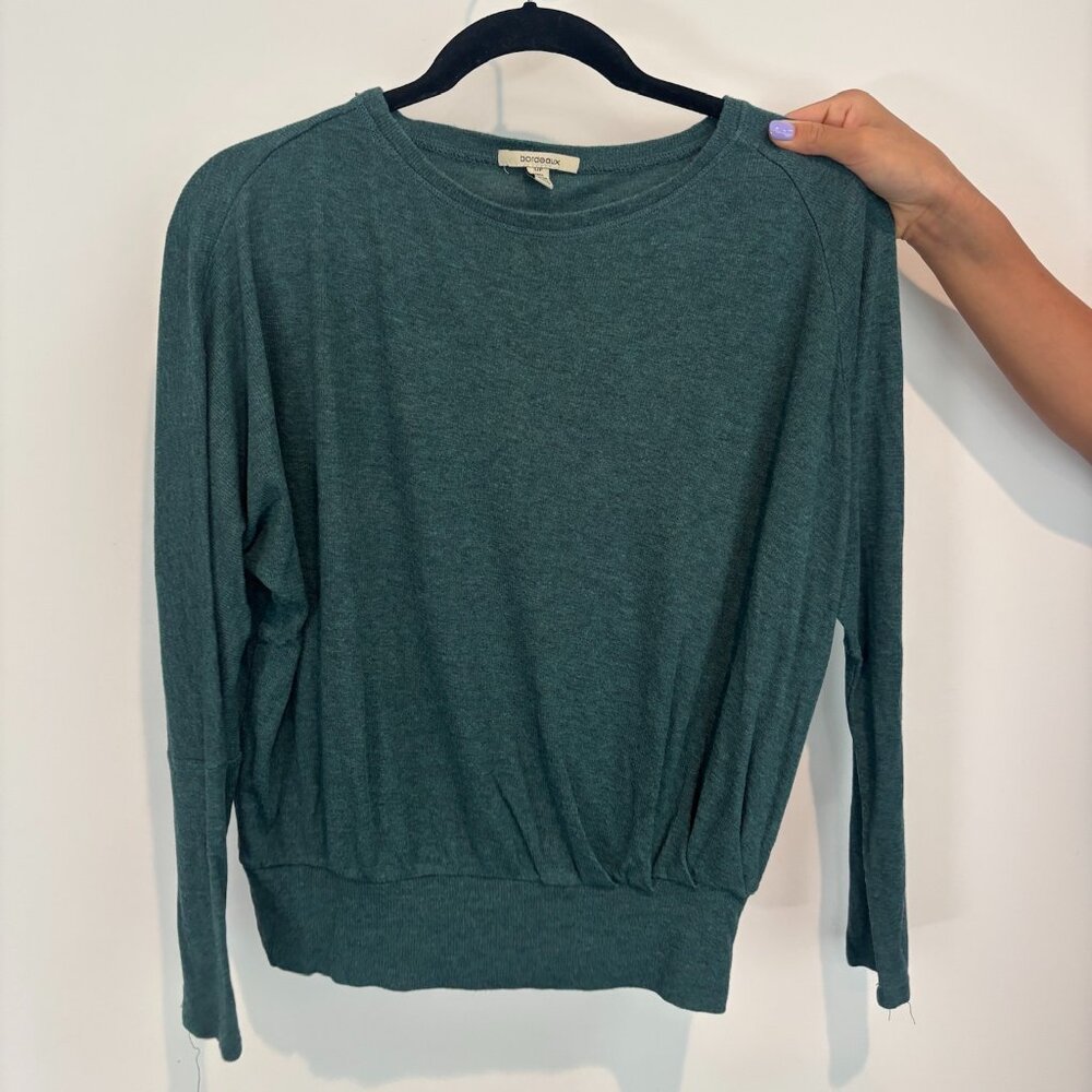 Bordeaux Green Soft Long Sleeve